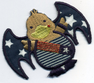 Термоаппликация HKM "Утка со звездами". Арт 32514/1SB