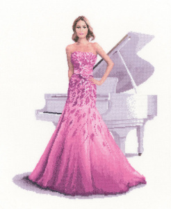 Набор для вышивания "Роза". Арт JLRO1390E