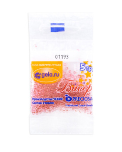 Бисер №10, 5 г., цвет 01193. Арт G 01193