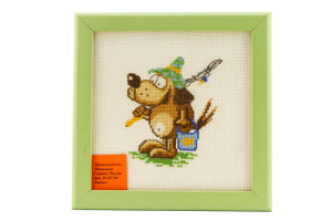 Вышитая картина "Рыбак". Арт Модель 01.027.01        