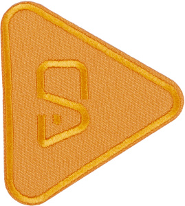 Термоаппликация "Треугольник (оранжевый)". Арт 38629_5