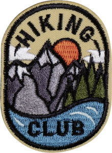 Термоаппликация "Туристический клуб". Арт 43093