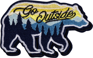 Термоаппликация "Белый медведь". Арт 43078