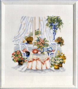 Набор для вышивания: "Садовая комната". Арт 21632
