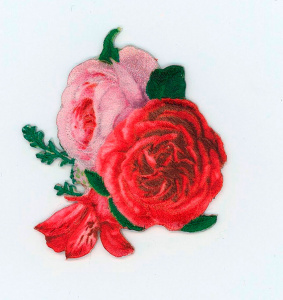 Термоаппликация с 3D эффектом "Букет цветов". Арт 35654/1SB