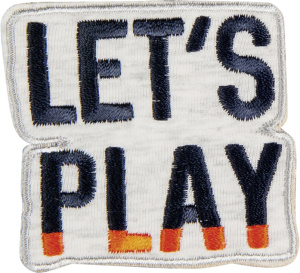 Термоаппликация "Давайте играть". Арт 38598