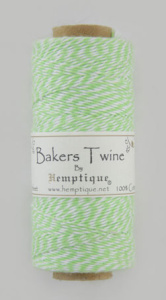 Шнур Bakers Twine  на катушке, 2 х 2 нити, 1мм, 125 м, 50 г. Арт BTS2LIM-W               