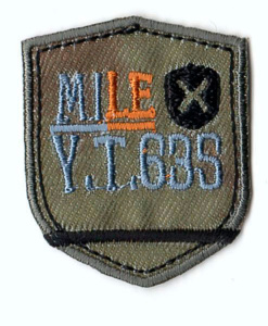 Термоаппликация "Миля", цвет зеленый. Арт 35037/1SB