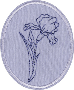 Термоаппликация "Цветок". Арт 43019