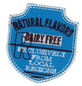 Термоаппликация HKM "Dairy free". Арт 35415/1SB