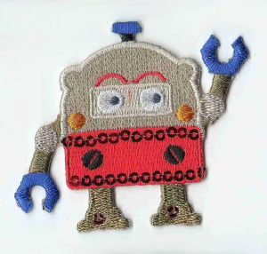 Термоаппликация HKM "Маленький робот". Арт 33619/1SB