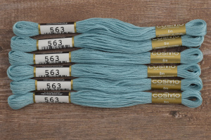 Мулине COSMO однотонный цвет  563       . Арт 25-6/563       