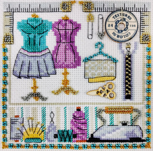 Набор для вышивания  "Манекен". Арт 13.003.58