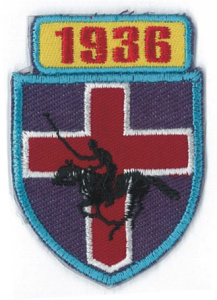 Термоаппликация HKM "1936". Арт 30349/1SB