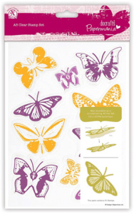Набор штампов прозрачных "Бабочки". Арт PMA907322