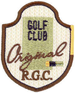 Термоаппликация HKM "Golf Club". Арт 32676/1SB