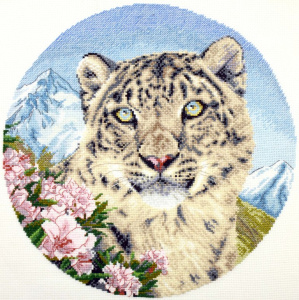 Набор для вышивания "Снежный барс". Арт 03.014.25 