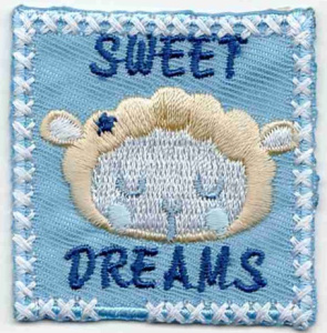 Термоаппликация HKM "Сладких снов". Арт 33268/1SB