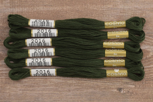 Мулине COSMO однотонный цвет  2016      . Арт 25-6/2016      