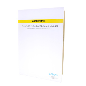Цветовая карта,  AMANN GROUP METTLER, Mercifil. Арт 101021                  