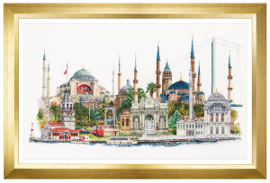 Набор для вышивания "Стамбул", канва аида 18 ct. Арт 479A                    