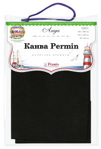 Канва в упаковке Aida 14 ct, 65 х 50 см, цвет №99 . Арт 357/50/99