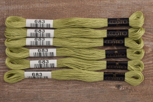 Мулине COSMO однотонный цвет  683       . Арт 25-6/683       