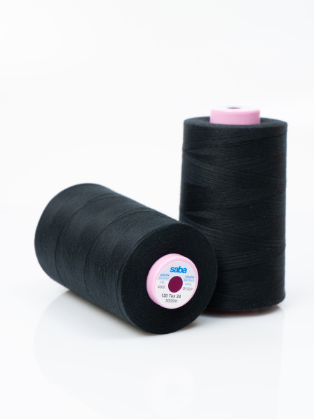 Нить универсальная SABA 120 Tex 24, 5000 м. Арт 0300-4000               