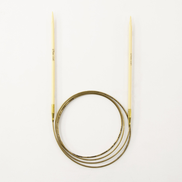 Спицы, круговые, бамбук addiNature BAMBOO №3,75, 120 см. Арт 555-7/3.75-120