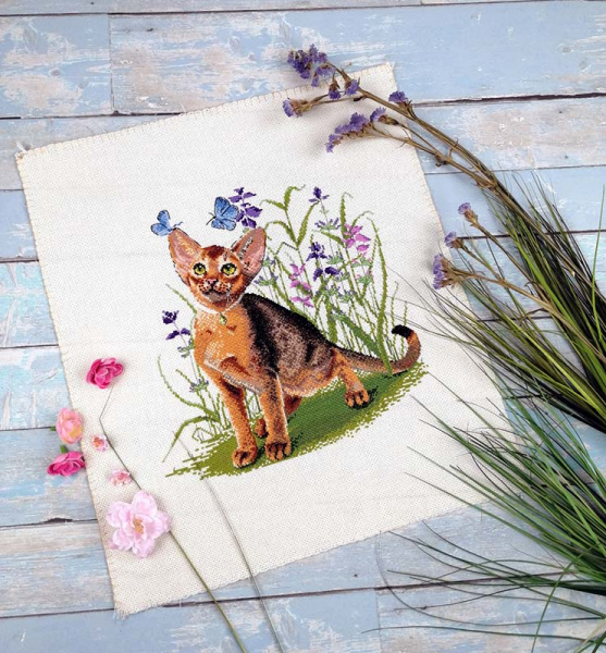 Набор для вышивания  "В траве". Арт 03.016.21