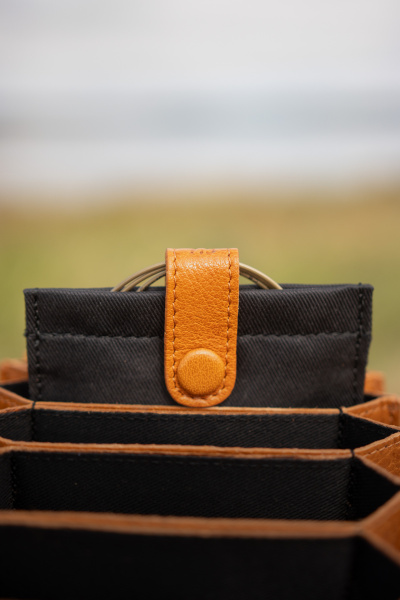 Чехол-органайзер для круговых спиц "Imaya" Whisky. Арт QB-4735/3mm/Whisky