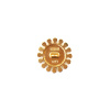 Пуговица DISBOTON, размер 36  C/GOLD1 D 079. Арт 3330736GOLD10D