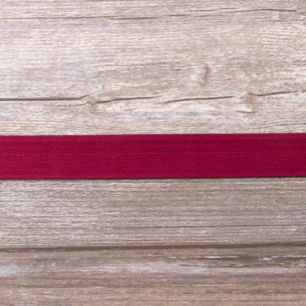 Тесьма киперная хлопковая на блистере SAFISA, 25 мм, 2 м , цвет 30, бордо. Арт P00260C-25мм-30         