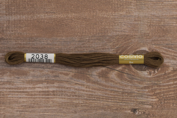 Мулине COSMO однотонный цвет  2038      . Арт 25-6/2038      