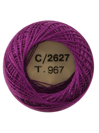 Мулине "Finca Perle"(Жемчужное"), №16,однотонный цвет 2627. Арт 00008/16/2627           