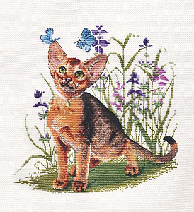 Набор для вышивания  "В траве". Арт 03.016.21