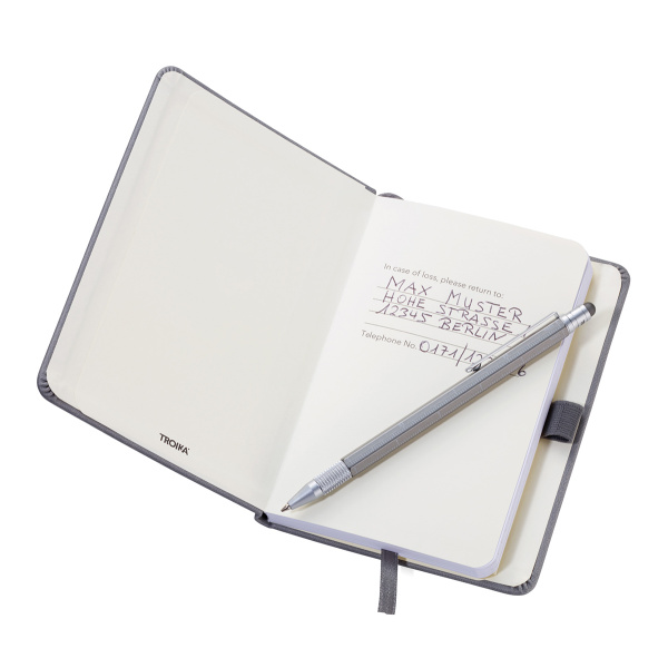 Блокнот с шариковой ручкой TROIKA . Арт NPP28/NO