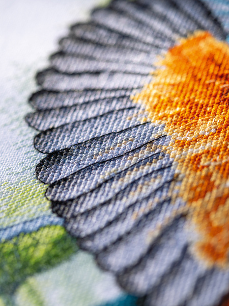 Набор для вышивания "Flying kingfisher" . Арт PN-0200091