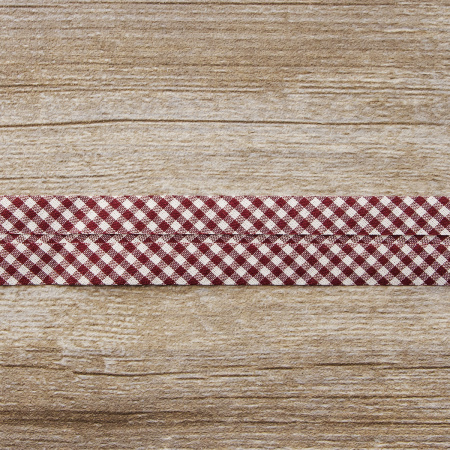 Косая бейка с рисунком SAFISA, арт.5400, 30 мм, 25 м, цвет 58. Арт 5400-30мм-58