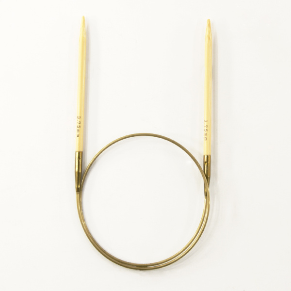 Спицы, круговые, бамбук addiNature BAMBOO №3,75, 50 см. Арт 555-7/3.75-50