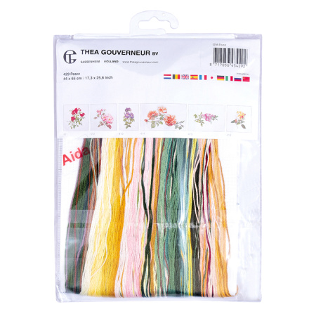 Набор для вышивания "Роза Мира", канва аида 18 ct. Арт 429A                    