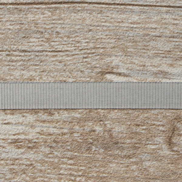 Лента репсовая SAFISA, 10 мм, 25 м, цвет 27, Серый светлый. Арт 350-10мм-27       