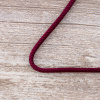 Шнур плетеный SPIRAL ( SAFISA), 4 мм, 25 м, цвет бордовый. Арт 25281-4-30