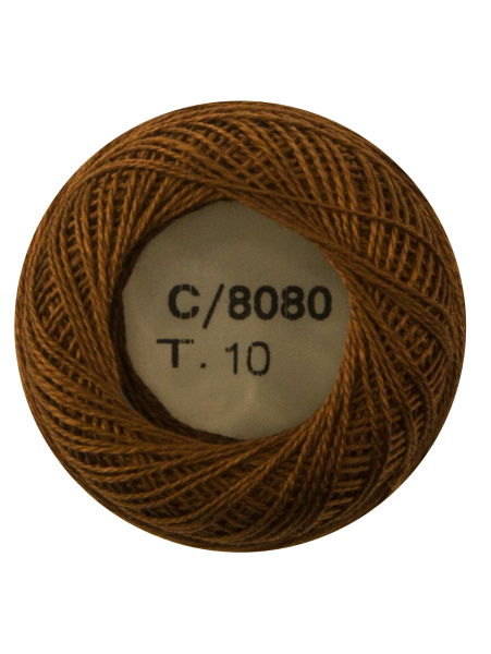 Мулине "Finca Perle"(Жемчужное"), №16,однотонный цвет 8080. Арт 00008/16/8080           