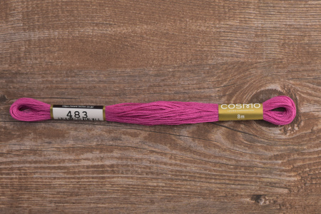 Мулине COSMO однотонный цвет  483       . Арт 25-6/483       