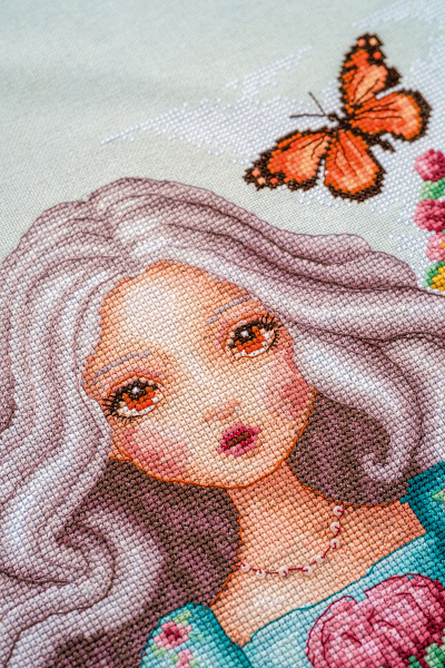 Набор для вышивания "I hold every dahlia". Арт PN-0206839