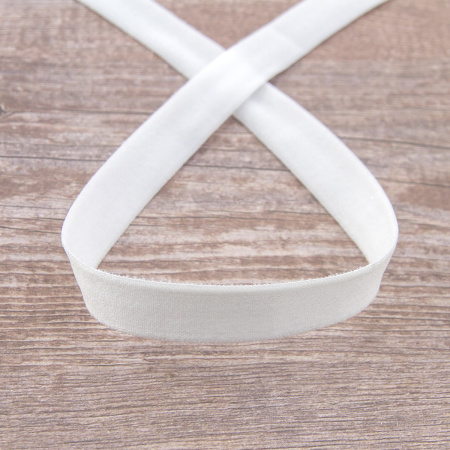 Резинка продежка, Safisa, 10 мм, цвет 02, белый. Арт 4784-10мм-02