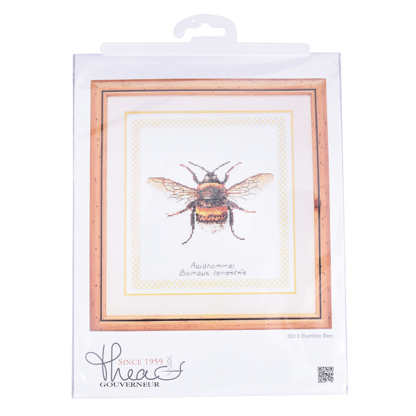 Набор для вышивания "Шмель", канва лён 32 ct. Арт 3018                    