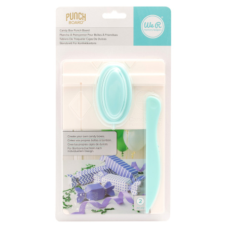 Доска для изготовления коробочек-конфеток "Candy box Punch Board". Арт 71336-4