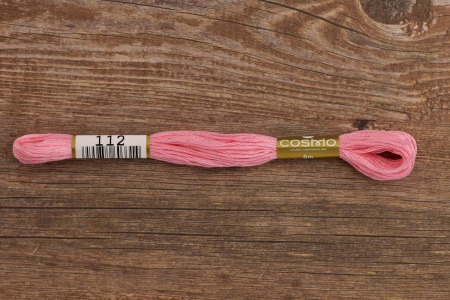 Мулине COSMO однотонный цвет  112       . Арт 25-6/112       